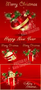Red Christmas cards 2