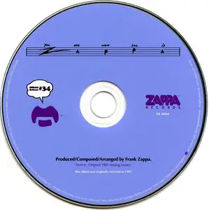 Frank Zappa - You Are What You Is (1981) {2012 UMe Remaster}