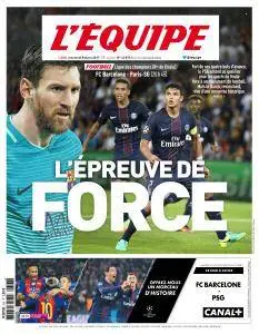 L'equipe du Mercredi 8 Mars 2017