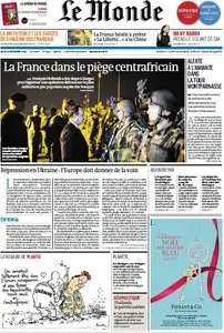 Le Monde du Jeudi, 12. Décembre 2013