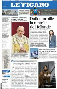 Le Figaro Du Lundi 5 Janvier 2015