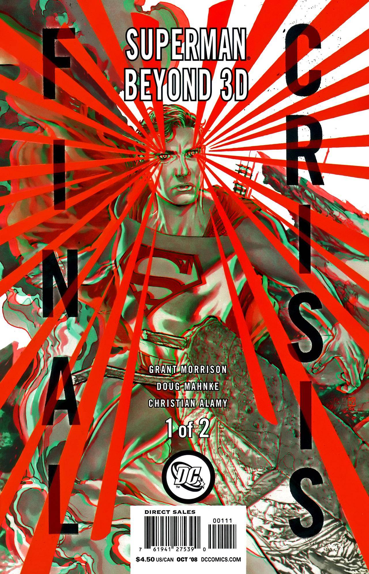 Final Crisis - Superman Beyond 01 (of 02) (2008) (both covers)
