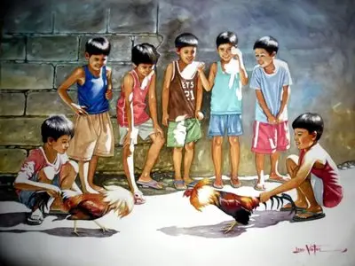 Philippine artists Jose Vistan