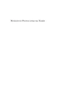 Reimagining Politics After the Terror: The Republican Origins of French Liberalism