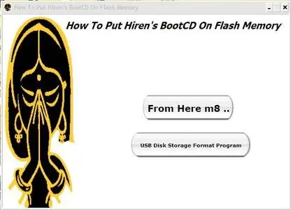 How To Put Hiren's BootCD On Flash Memory