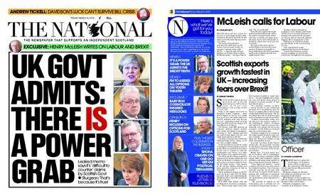 The National (Scotland) – March 09, 2018