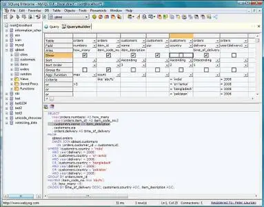 Webyog SQLyog Enterprise v6.07 Win2000/XP/2003