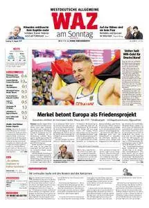 WAZ Westdeutsche Allgemeine Zeitung am Sonntag - 13. August 2017
