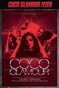 GraphicRiver Coco Glamour Flyer
