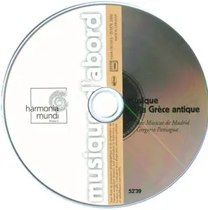 Atrium Musicae de Madrid - Musique de la Grèce Antique (1979, reissue 2000, Harmonia Mundi # HMA 1901015) [RE-UP]