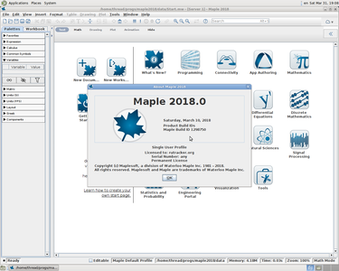 Maplesoft Maple 2018.0 Linux