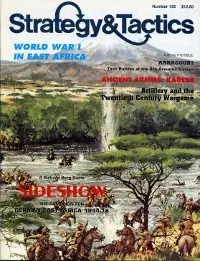 Strategy And Tactics No 135 - Sideshow - World War 1 in East Africa