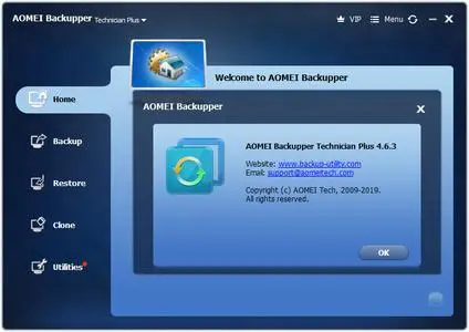 AOMEI Backupper 4.6.3 Multilingual