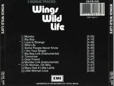 Paul McCartney & Wings - Wild Life (1971)