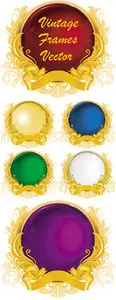 Vintage Frames Vector