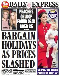Daily Express - 8 Tuesday April 2014
