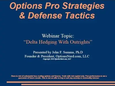John Summa - Options Pro Strategies & Defense Tactics