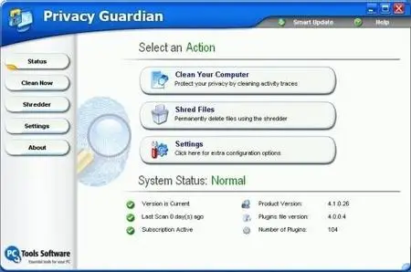PcTools Privacy Guardian 4.1.0.37 Bilingual