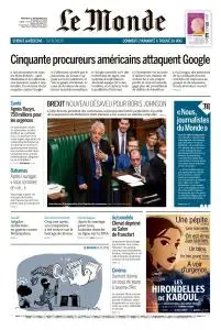 Le Monde du Mercredi 11 Septembre 2019