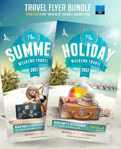 GraphicRiver - Travel Flyer Bundle