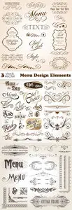 Vectors - Menu Design Elements