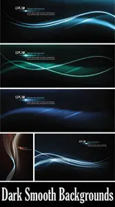 Dark Smooth Backgrounds Vector