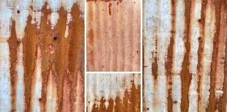 Realistic Rusted Metal Textures Collection