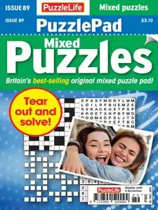 PuzzleLife PuzzlePad Puzzles - Issue 89 - October 2023