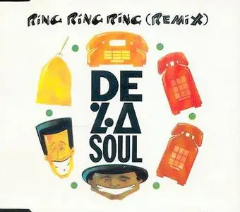 De La Soul - Ring Ring Ring (Remix) (Germany CD5) (1991) {Tommy Boy Music/EastWest}