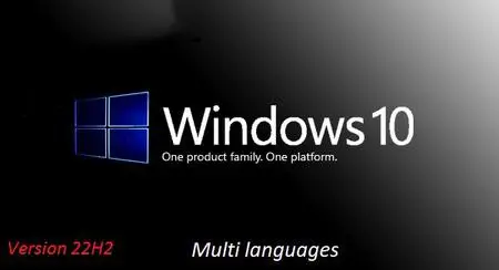Windows 10 X86 22H2 Build 19045.2251 Pro 3in1 OEM Multilanguage November 2022