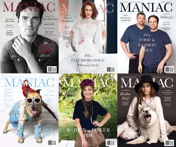 Maniac Magazine 2015 Full Year Collection