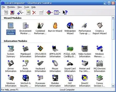 SiSoftware Sandra Professional 2005.SR3 Retail