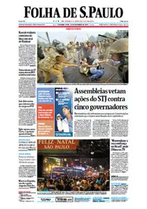  Jornal Folha de São Paulo - 24 de dezembro de 2012 - Segunda