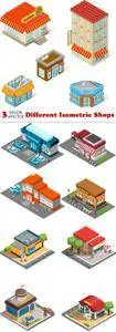 Vectors - Different Isometric Shops