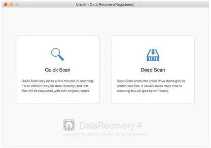 Cisdem Data Recovery 4.0.0 MacOSX