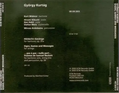 György Kurtág - Signs, Games and Messages (2003)