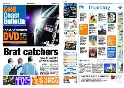 The Gold Coast Bulletin – April 22, 2010