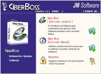 CiberBoss 4.5 Full Espanol Spanish Administración de Cybercafes