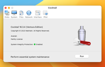 Cocktail Ventura Edition 16.3.4 macOS