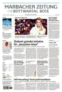 Marbacher Zeitung - 22. November 2018