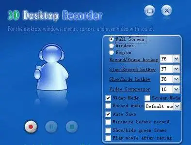 3D Desktop Recorder v9.1