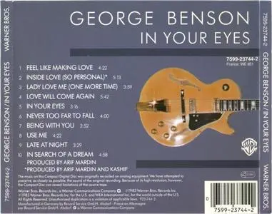 George Benson - In Your Eyes (1983) {Warner}