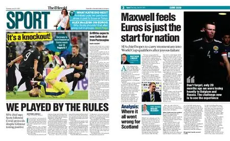 The Herald Sport (Scotland) – June 24, 2021