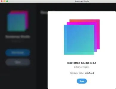 Bootstrap Studio 5.2.1 macOS