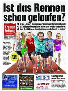Kronen Zeitung Burgenland - 17. September 2017