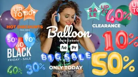 Balloon Sale Labels 51107989