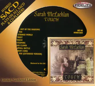 Sarah McLachlan - Touch (1988) [Auduo Fidelity 2013] PS3 ISO + DSD64 + Hi-Res FLAC
