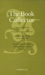 The Book Collector - Summer, 2005