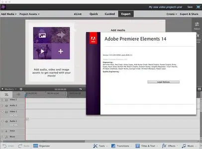 Adobe Premiere Elements 14 Multilingual Mac OS X
