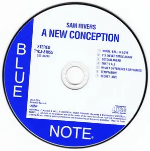 Sam Rivers - A New Conception (1966) {Blue Note Japan SHM-CD TYCJ-81055 rel 2014} (24-192 remaster)
